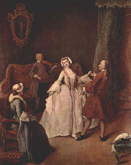 Pietro Longhi The Dancing Lesson China oil painting art